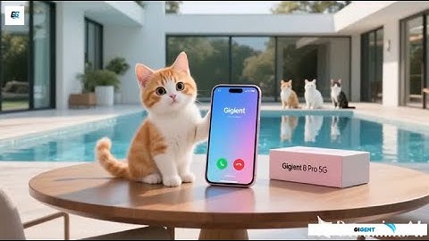 Gigent 8 Pro 5G Boot Animation & Incoming Call