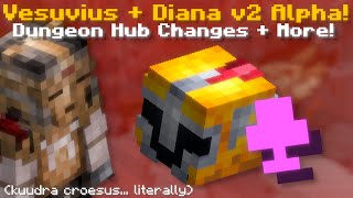 Dungeon Hub Changes Diana V2 Event Alpha Kuudra Croesus Coa Better? Hypixel Skyblock News