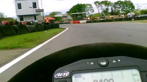 Karting Practice at Rye House helmet cam MD80 Zip Comer Mychron 4 lap timer
