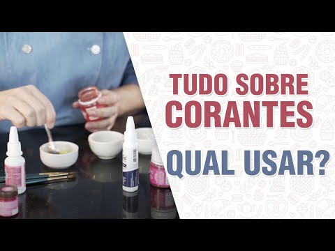 Vídeo: Como Escolher E Usar Corantes Alimentícios Em Confeitaria