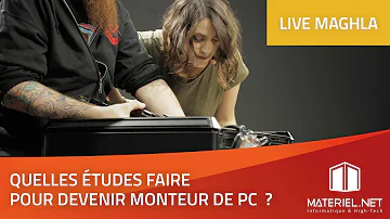 Quelles études faire pour être monteur PC ?