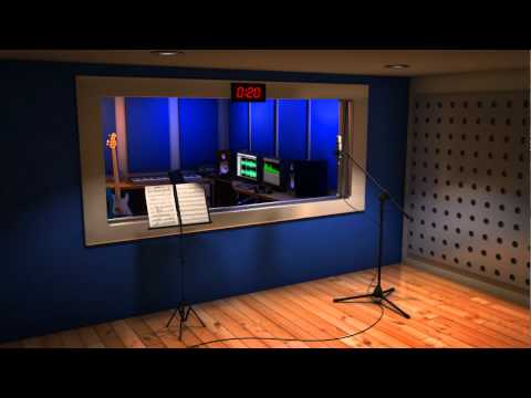 Virtual Set - Recording Studio - YouTube