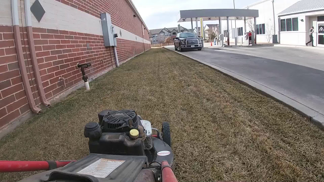 Commercial mowing Ybravo 21 gen 1 - YouTube