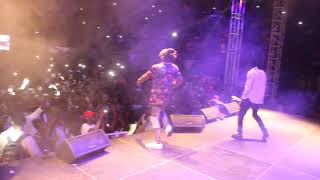 Mr Real performing LEGBEGBE in front of 5,000 UNILAG Students today