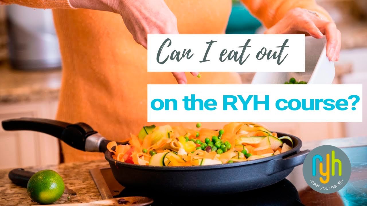17. Can I eat out whilst on the Reset Your Health?