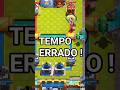Tempo errado. #clashroyale #supercell #gameplay #games #gamer #jogosmobile #jogosonline #estrategia