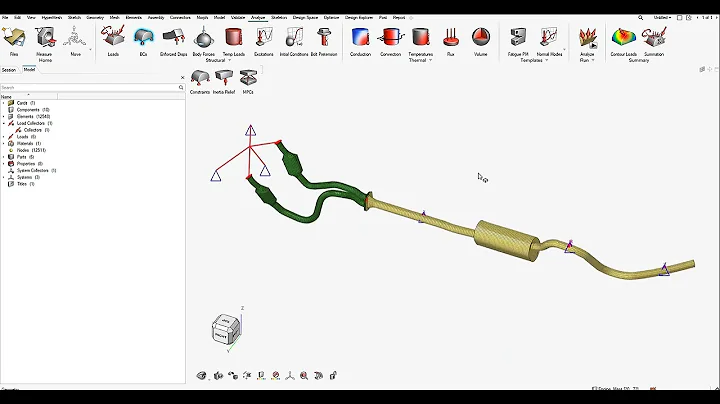 HyperWorks 2022: Modal Analysis Setup