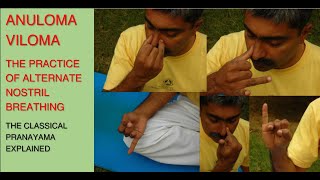 Anuloma Viloma Pranayama  Alternate Nostril Breathing  Steps & Benefits explained