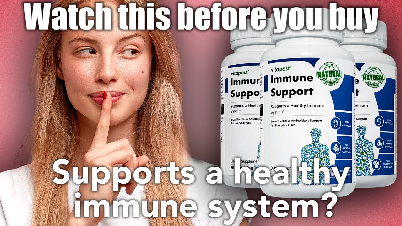 VitaPost Immune Support supports a healthy immune system. YouTube