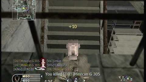 Call of Duty 4 - Team Deathmatch #19 - W/ Commentary - Strike - M40A3 with Glitch Scope