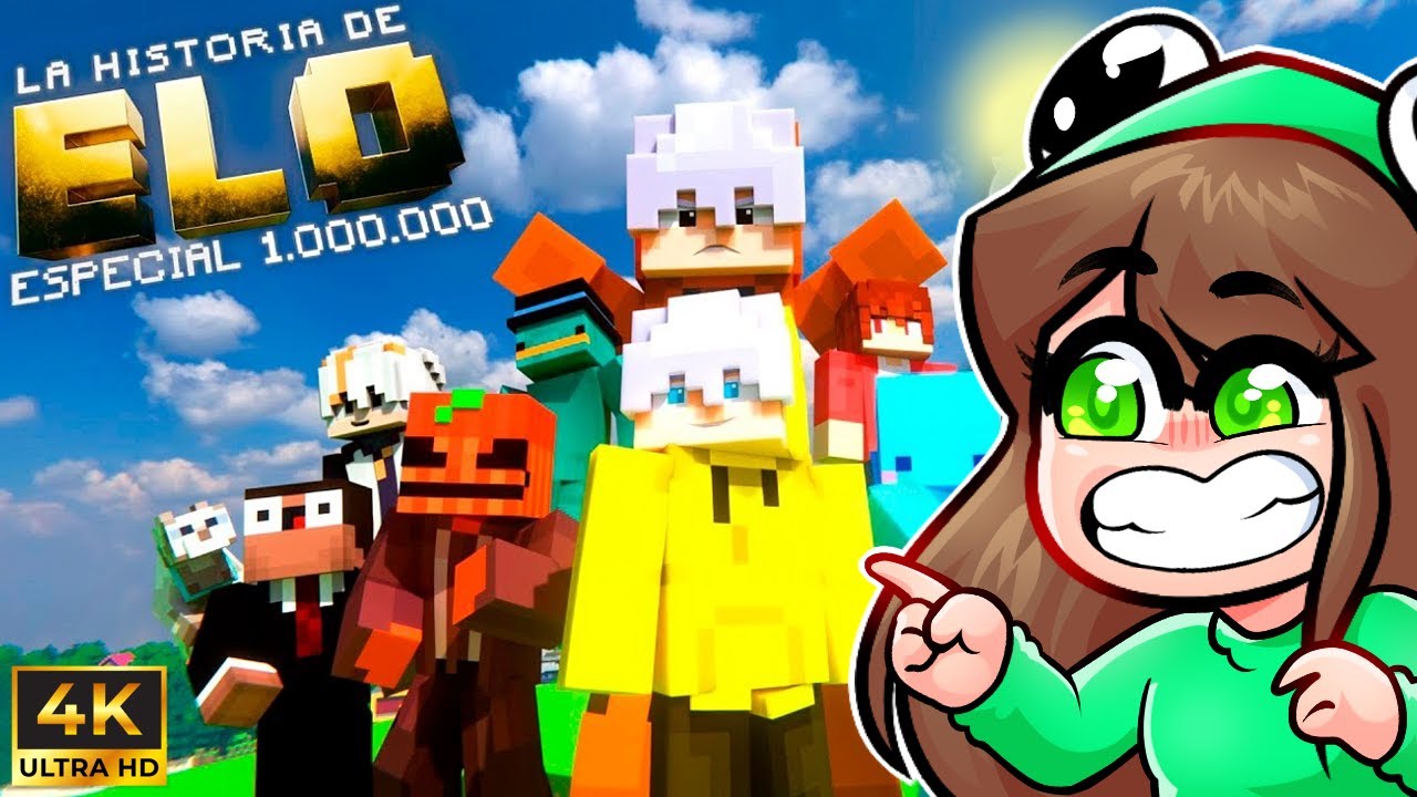LA HISTORIA DE ELO - Película Animada de Minecraft | Sara REACCIONA a EloYT!