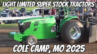 Light Limited Super Stock Tractors From Cole Camp, Mo June 5Th, 2025