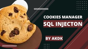 Cookies Manager Sql Injection By AkDk