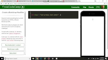 Create a Bootstrap Headline free code camp   Dani