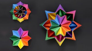 Origami MAGIC STAR  A Very Relaxing Paper Toy!