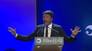 Matteo Renzi Meeting di Rimini - Video del Discorso(Video del discorso di Matteo Renzi al Meeting di Rimini., 2015-08-26T11:52:02.000Z)