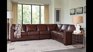 Luca Leather Sectional Assembly Video