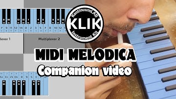 Calibrating and playing the KLIK MIDI Melodica