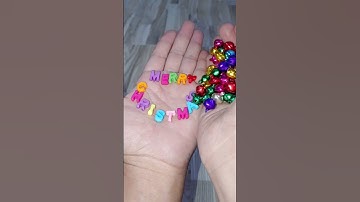 Video beads reverse | merry christmas #shorts