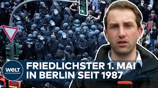 FRIEDLICHSTER 1. MAI IN BERLIN SEIT 1987: „Keine Eskalation, wie sie befürchtet wurde“