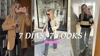 7 días, 7 looks | Mis outfits de la semana