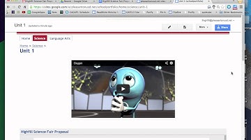 Adding Google Docs and files to a Google Site