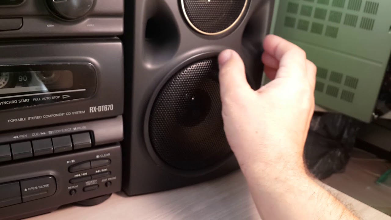 Panasonic RX-DT670 часть 2 - YouTube