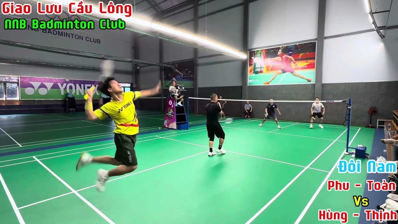28 - 26. Trận cầu lông nghẹt thở! Chiến thắng dành cho đôi bản lĩnh hơn! PHU - TOÀN vs HÙNG - THỊNH