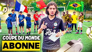 J'ORGANISE LE PLUS GROS TOURNOI ABONNÉS ! (Coupe du monde football)