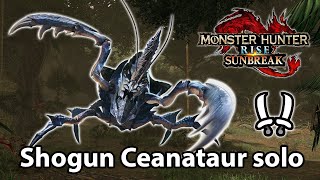 MHR Sunbreak | Shogun Ceanataur solo (Dual Blades) - 2'24