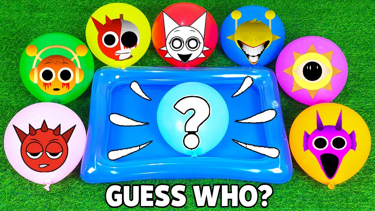 Sprunki Balloon Hunt! 🎈 Let’s Pop and Guess Which Mystery Character Will Appear! 💖✨