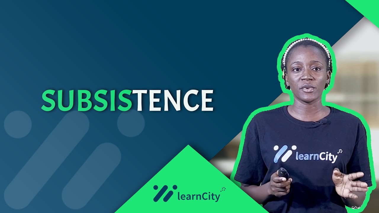 Subsistence |Agricultural Science |WAEC |SSCE |JAMB - YouTube