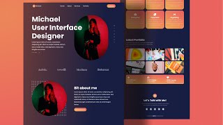 Responsive Personal Portfolio Website Using HTML, CSS, SASS, SCSS & JavaScript
