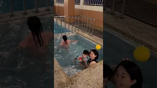 Ate Bella Enjoying The Pool