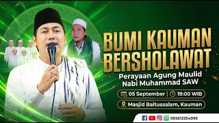 [LIVE] - BUMI KAUMAN MENGAJI DAN BERSHOLAWAT BERSAMA USTAD RIDWAN ASYFI FATIHAH INDONESIA