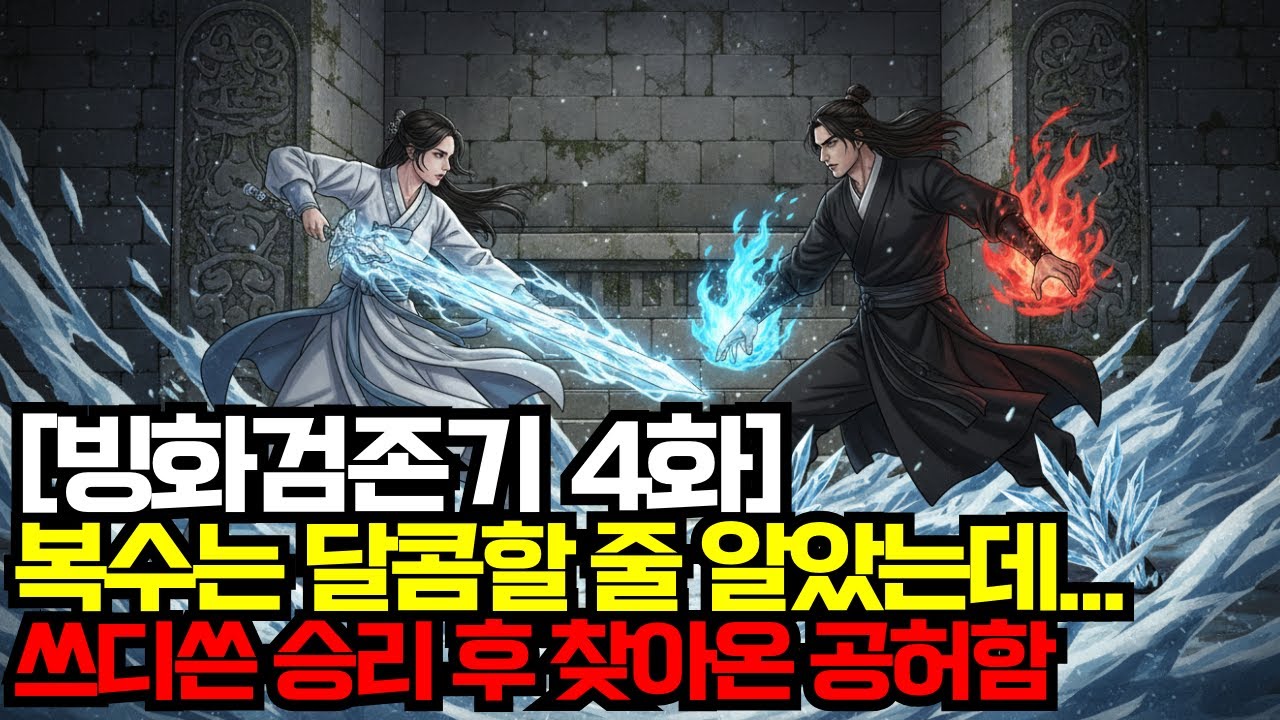 [빙화검존기4화] 복수는 달콤할 줄 알았는데... 쓰디쓴 승리 후 찾아온 공허함