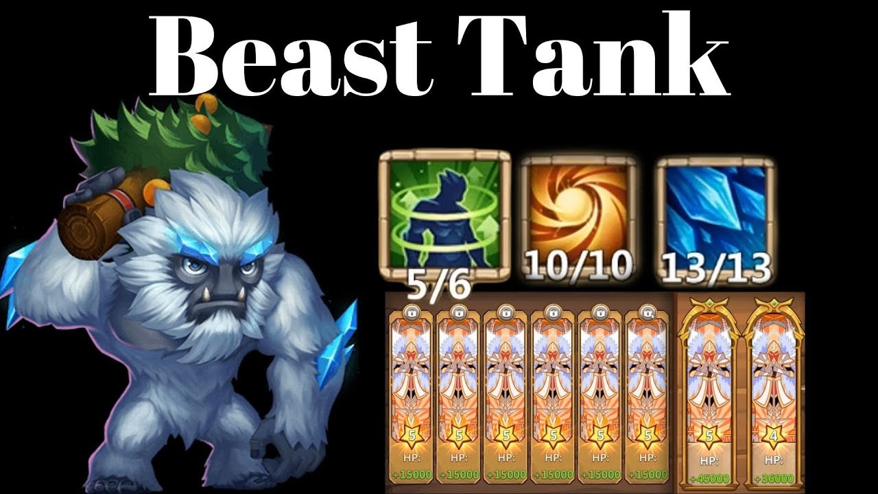Tankiest Sasquatch Ever | Zephy's attack  keeps him alive | Castle Clash