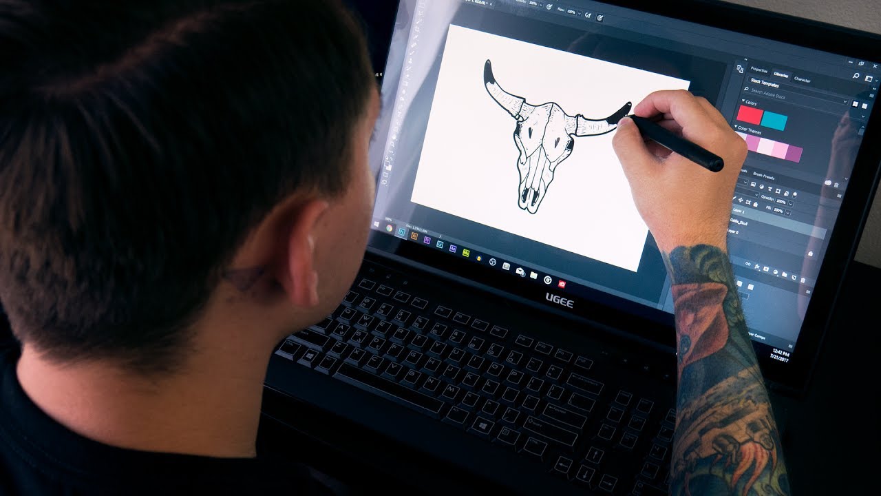 Best Drawing Tablet With Screen Under $450? - YouTube