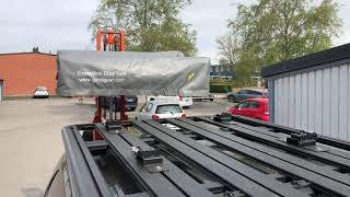 RTT Montering taktält m pallyftare 2