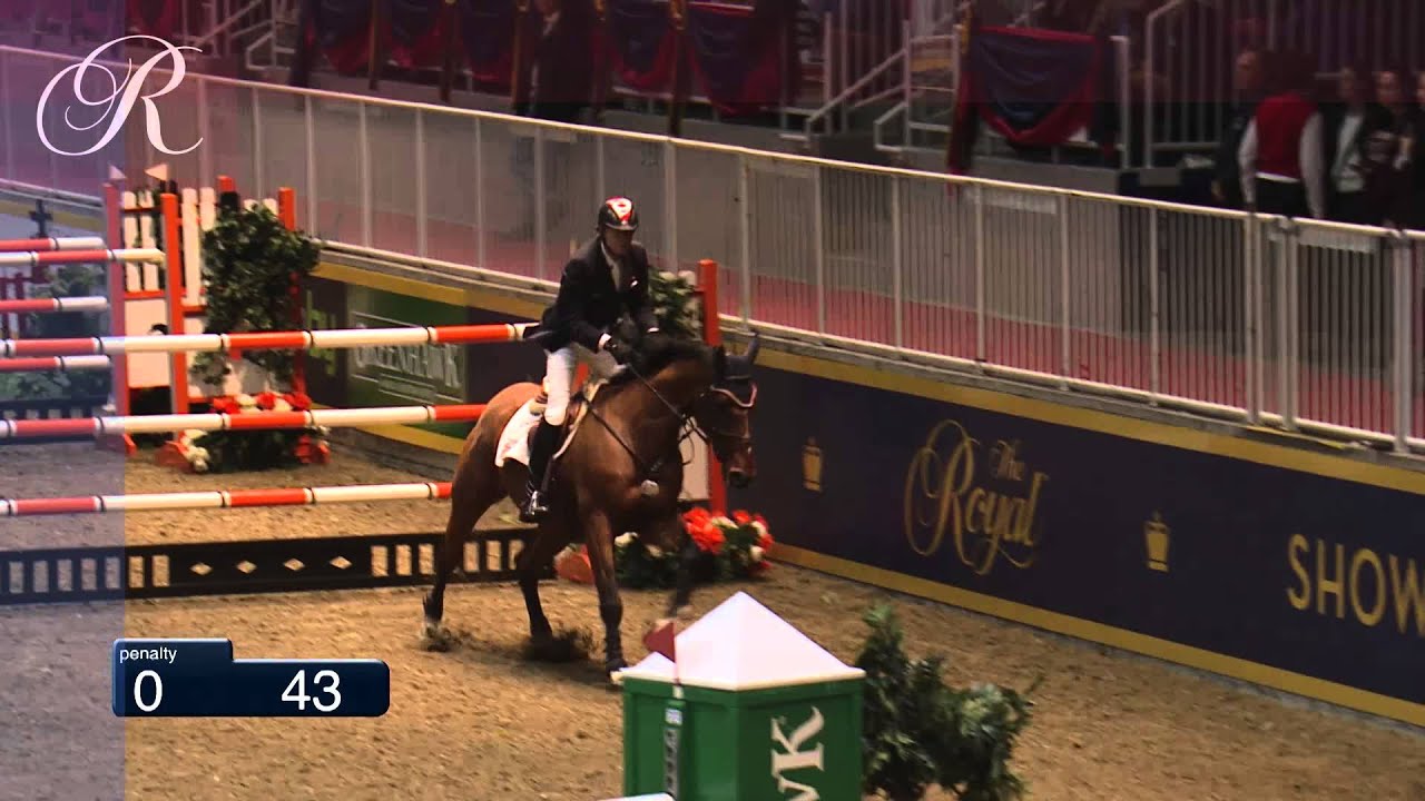 Ian Millar wins the Greenhawk Show Jumping Championship