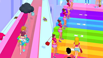 Makeover Run 💄👗All Levels Gameplay Android,ios Levels (60-63) Yk9012