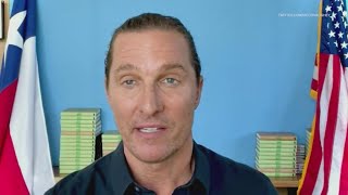 Matthew McConaughey announces he will not run for Texas governor in 2022