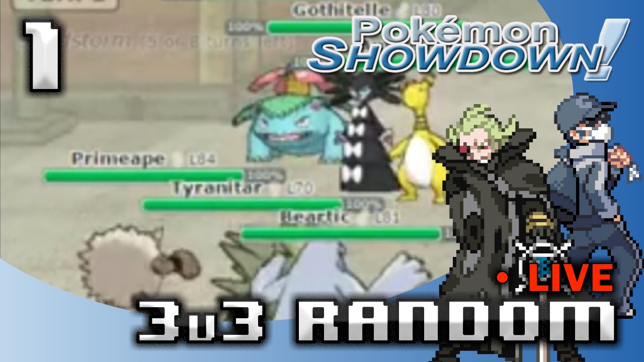 Pokemon Showdown - ORAS Random Triple Battle