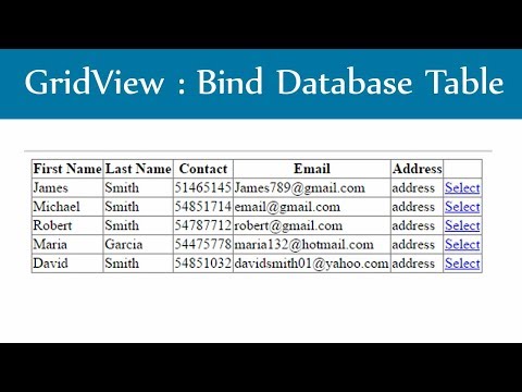 Vídeo: Què és BoundField a GridView a ASP NET?