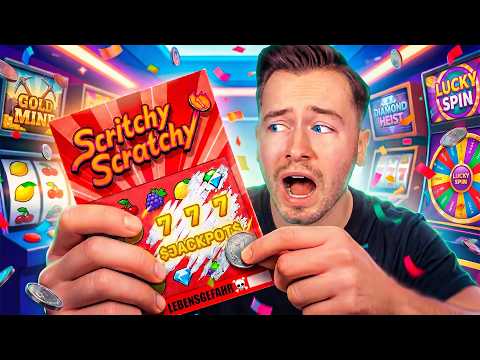 ICH bin PLEITE und muss mit RUBBELLOSEN GELD verdienen... (Scritchy Scratchy)