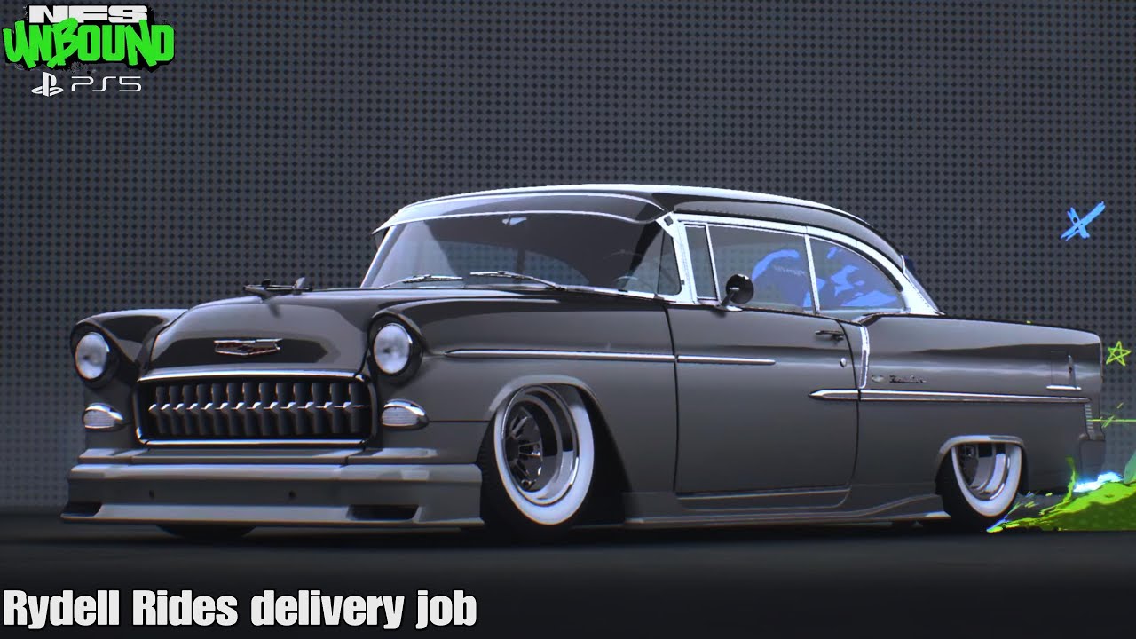 Need for speed Unbound PS5 - Chevrolet Bel Air '55 & Rydells Rides Delivery Job