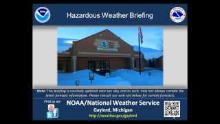 Hazardous Weather Briefing for Thursday, March 20th, 2014.
