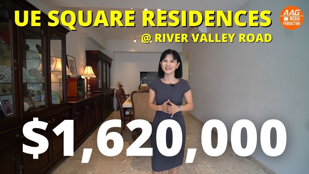 Singapore Condo Property Home Tour - UE Square Residences @ River Valley Road, 1 BR 850sqft ($1.62M)