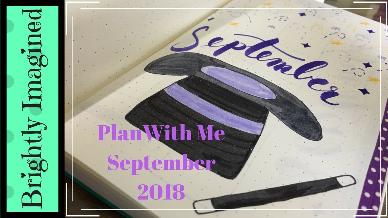 Plan With Me - September 2018 | Bullet Journal