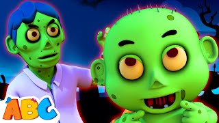 Jonny Johny Yes Papa with Zombies | Spooky Halloween songs for Kids | ABC Learning Club